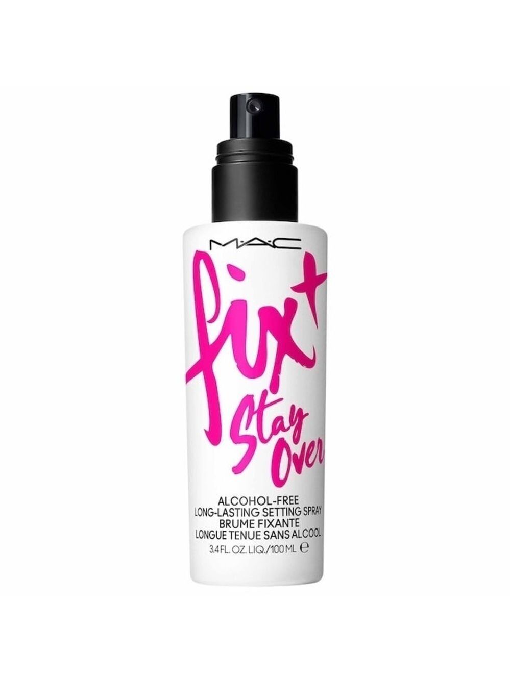 MAC Cosmetics
FIX+ Stay Over Alcohol-Free Long Lasting Setting Spray